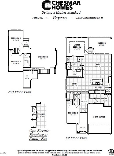204 Ridgewell Loop, Georgetown, TX 78633 - home floor plan