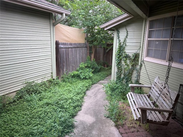 1404 Andra Ln, San Marcos, TX 78666 - view of yard featuring fence