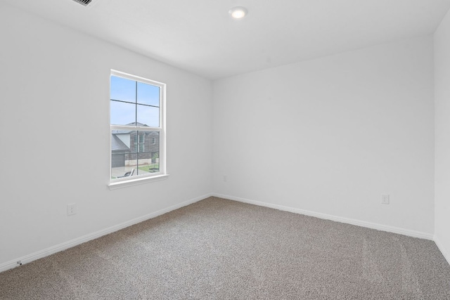 2416 Cattle Baron Trl, Leander, TX 78641 - unfurnished room with carpet floors, baseboards, and recessed lighting