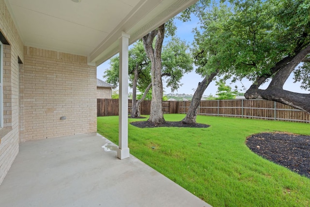 2416 Cattle Baron Trl, Leander, TX 78641 - view of yard with a patio