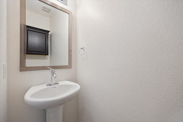 bathroom with a sink