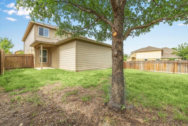 2500 Mcdonald Way, Austin, TX 78754 - back of property featuring a fenced backyard