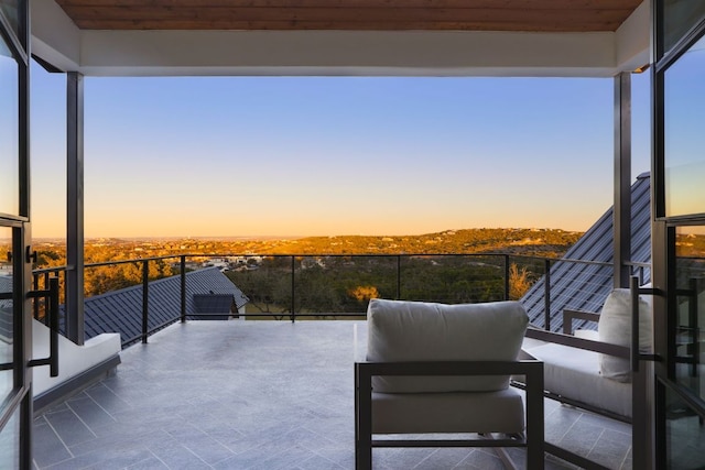 4405 Hennig Dr, Austin, TX 78738 - view of patio featuring a balcony