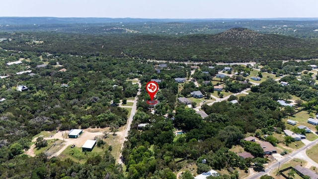 4 La Toya Trl, Wimberley, TX 78676 - aerial view of property's location featuring a forest