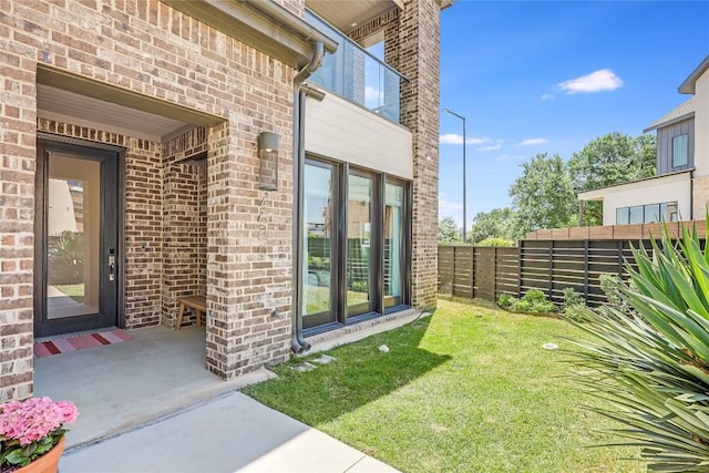 4609 Unity Cir, Austin, TX 78731 - entrance to property featuring brick siding
