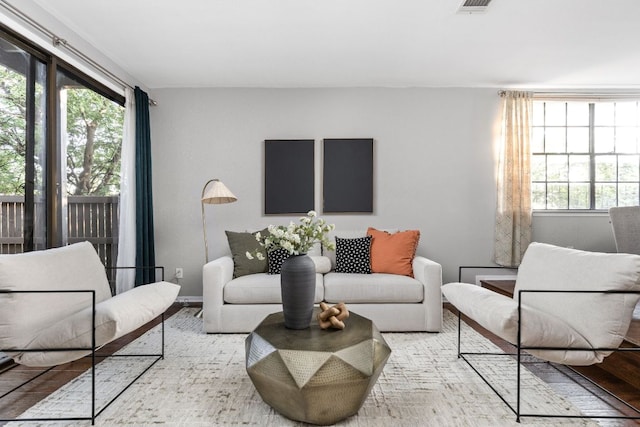 7122 Wood Hollow Dr Unit 13, Austin, TX 78731 - living area featuring wood finished floors