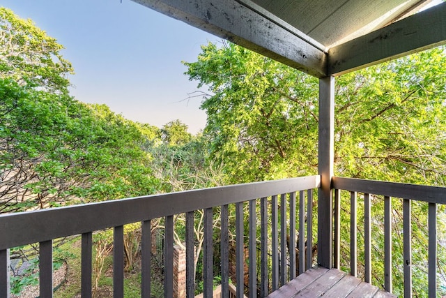 7122 Wood Hollow Dr Unit 13, Austin, TX 78731 - view of wooden deck