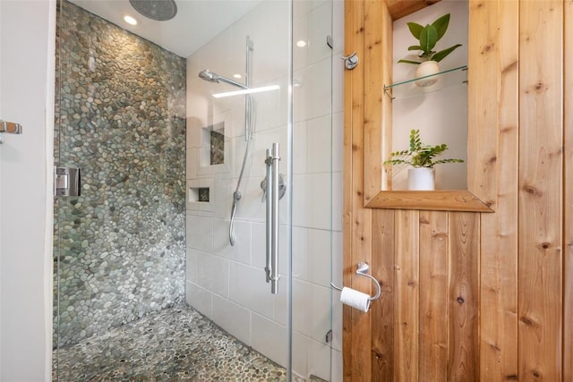 5900 Nasco Dr, Austin, TX 78757 - bathroom featuring a shower stall
