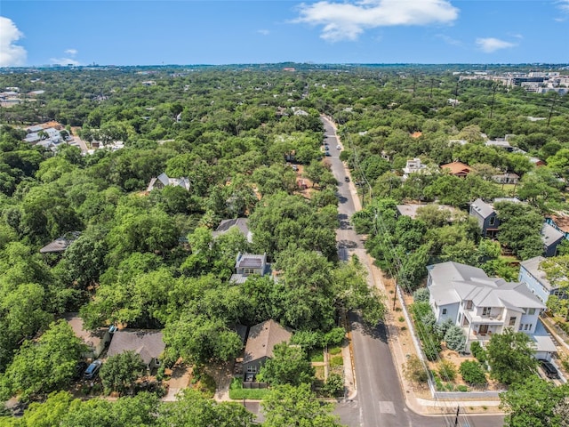 701 Bouldin Ave, Austin, TX 78704 - aerial perspective of suburban area featuring a forest