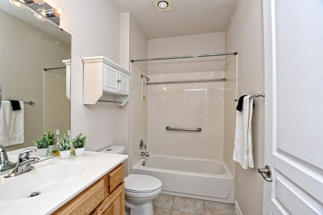 212 Yukon Ter, Georgetown, TX 78633 - bathroom featuring toilet,  shower combination, and vanity