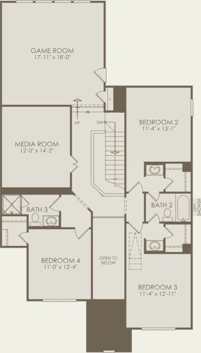 1709 Cayuga St, Leander, TX 78641 - property floor plan