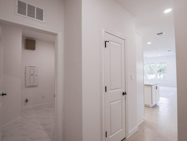 1709 Cayuga St, Leander, TX 78641 - corridor with recessed lighting and baseboards