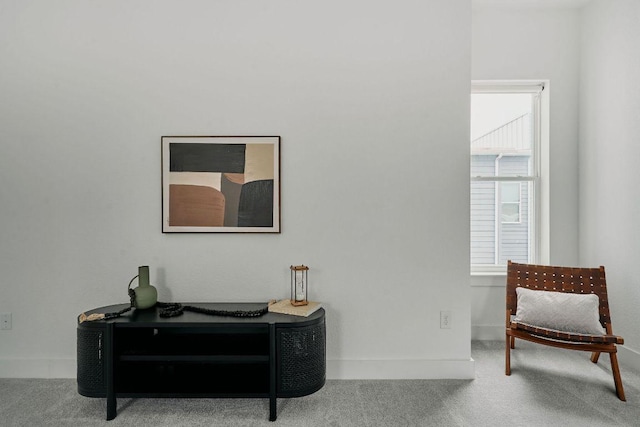 6116 Toscana Ave, Austin, TX 78724 - sitting room with carpet floors and baseboards