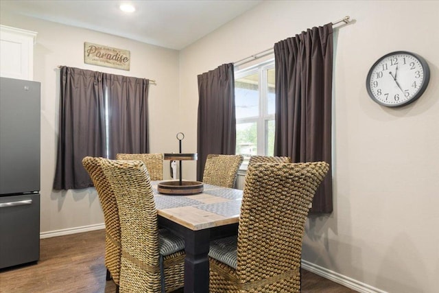113 Lcr 913, Jewett, TX 75846 - dining room featuring dark wood finished floors and recessed lighting
