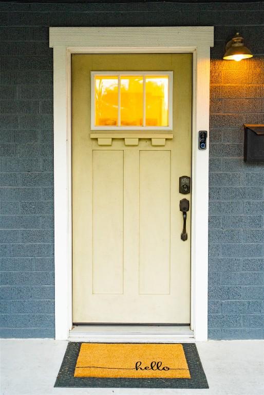 5614 Shoalwood Ave, Austin, TX 78756 - view of doorway to property