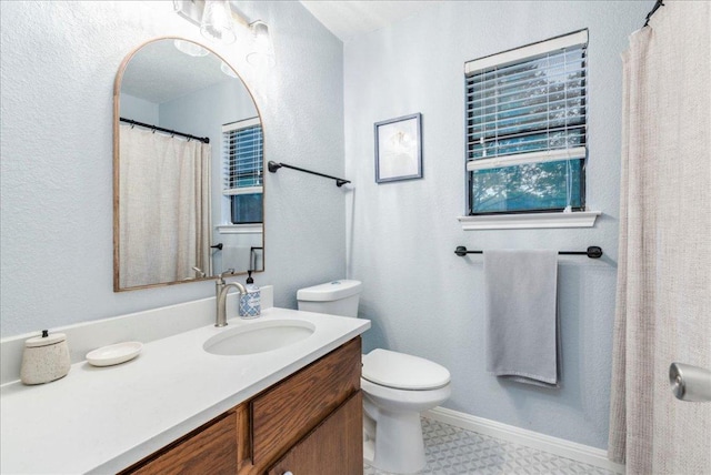 12005 Thompkins Dr, Austin, TX 78753 - bathroom featuring vanity and tile patterned floors