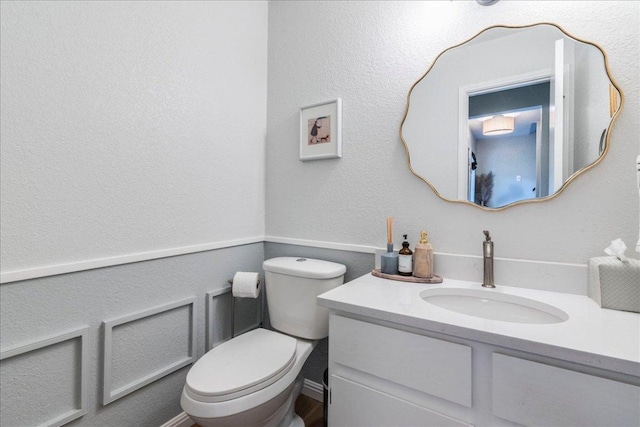 12005 Thompkins Dr, Austin, TX 78753 - bathroom with toilet and vanity