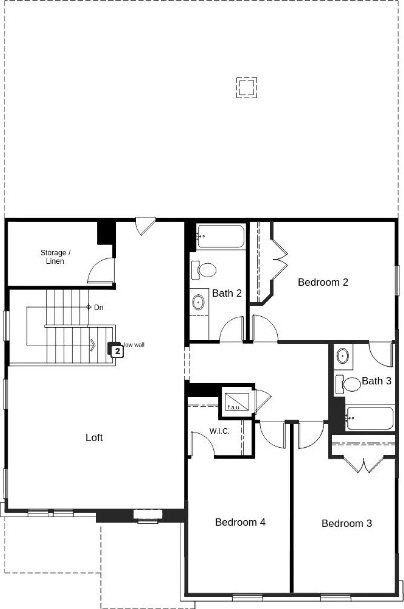 3747 Liberi Ln, Round Rock, TX 78665 - floor plan / room layout