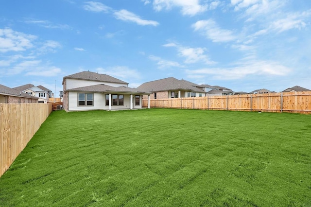 3747 Liberi Ln, Round Rock, TX 78665 - rear view of property featuring a fenced backyard