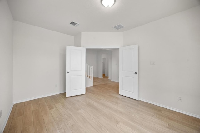 3747 Liberi Ln, Round Rock, TX 78665 - unfurnished room with light wood-style flooring and baseboards