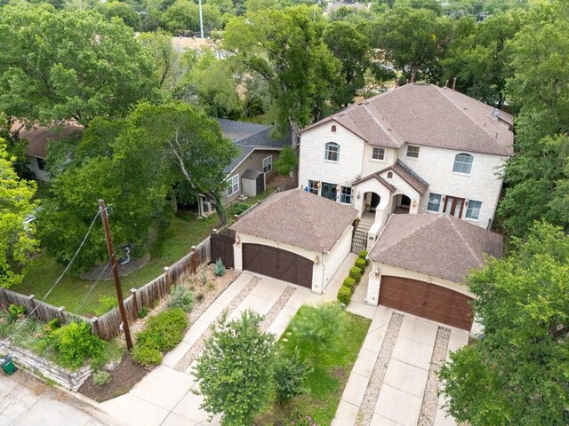 1907 Winsted Ln Unit 1, Austin, TX 78703 - view from above of property