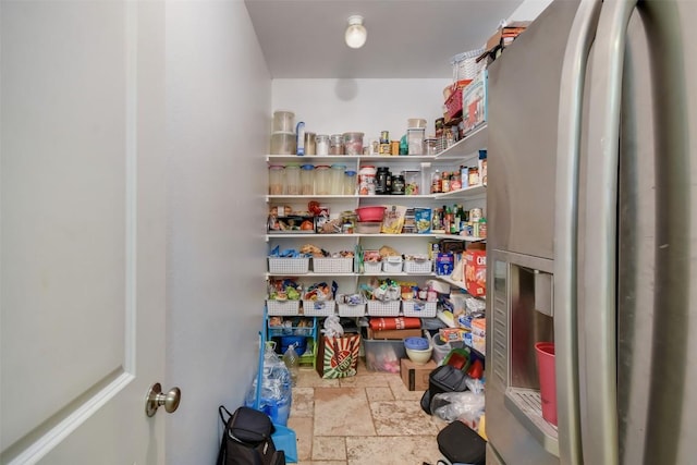 view of pantry
