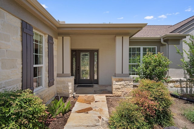 103 Nueces Trl, Georgetown, TX 78633 - entrance to property with stone siding and stucco siding