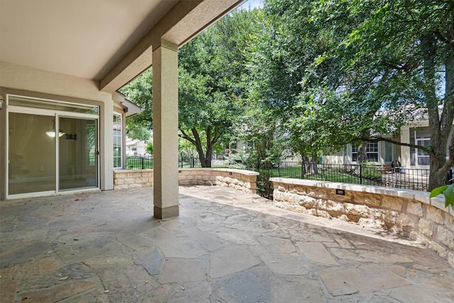 103 Nueces Trl, Georgetown, TX 78633 - view of patio / terrace featuring fence