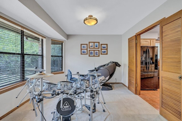 10804 Buckthorn Dr, Austin, TX 78759 - dining area with baseboards and carpet floors