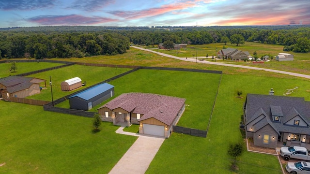 121 Grassy Ln, Elgin, TX 78621 - aerial view of property and surrounding area
