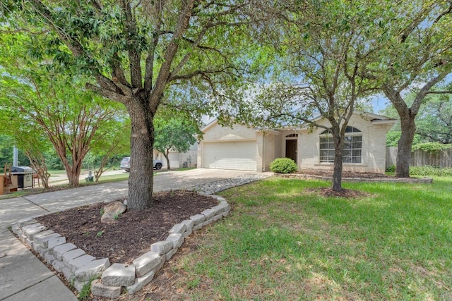 906 Mammoth Ct, Round Rock, TX 78681 - view of front facade with concrete driveway and a garage