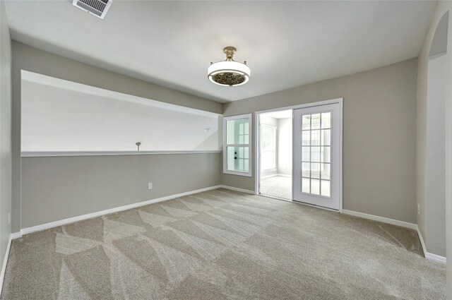 4933 China Garden Dr, Austin, TX 78730 - spare room featuring carpet flooring and baseboards