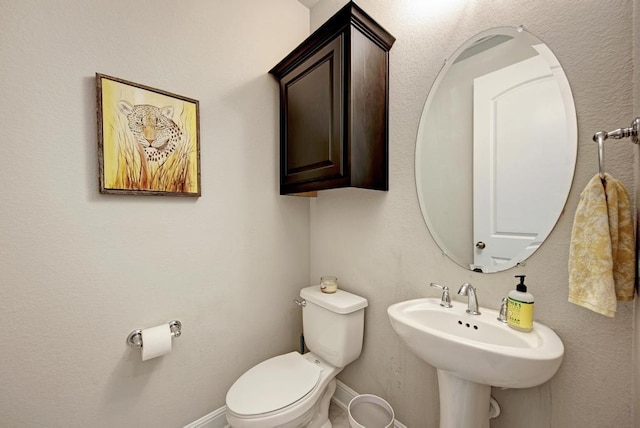 1816 Ficuzza Way, Leander, TX 78641 - bathroom with toilet and baseboards