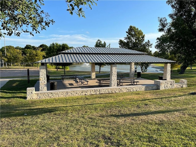 2627 Oak Meadow Dr, Round Rock, TX 78681 - view of property's community featuring a gazebo and a yard