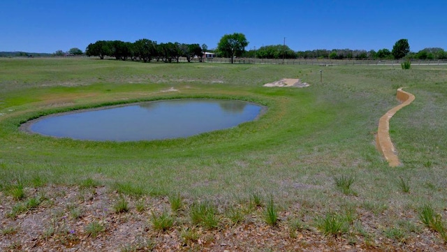 view of property's community featuring a water view