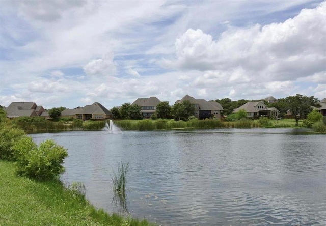 water view with nearby suburban area