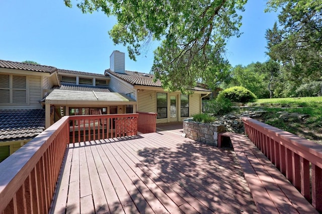 6820 N Cypress Pt Unit 22, Austin, TX 78746 - view of deck