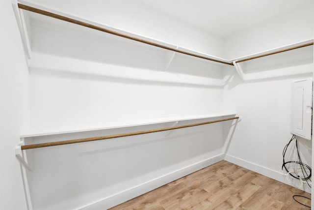 4407 Merle Dr Unit A, Austin, TX 78745 - walk in closet with light wood finished floors