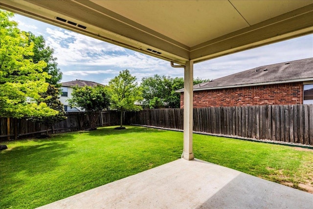 1713 Lady Grey Ave, Pflugerville, TX 78660 - view of yard with a patio area