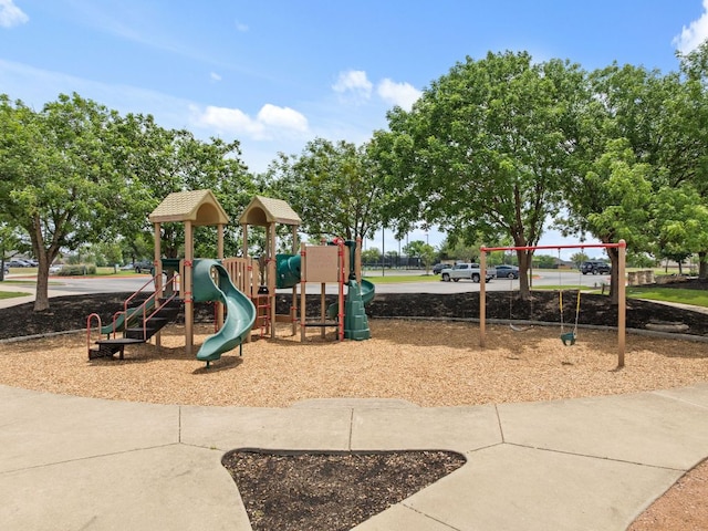 view of communal playground