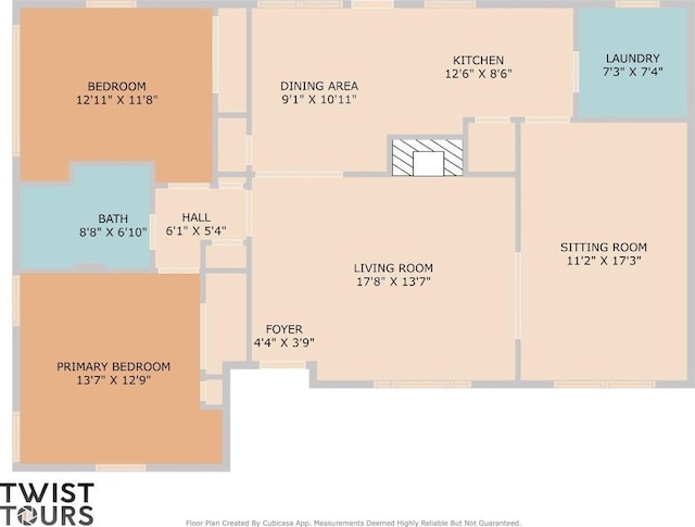 2621 W 45th St, Austin, TX 78731 - floor plan / room layout