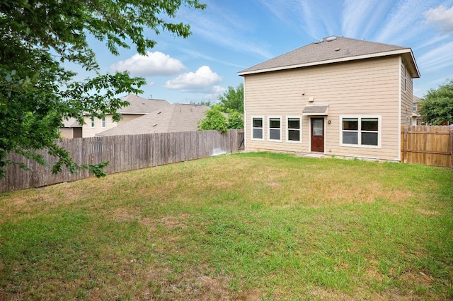 view of back of property