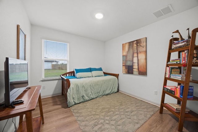 110 Johnson Draw Rd, Hutto, TX 78634 - bedroom featuring wood finished floors