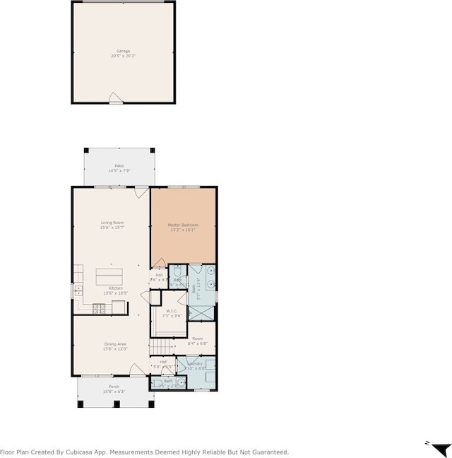 1808 Pecan Island Dr, Leander, TX 78641 - home floor plan