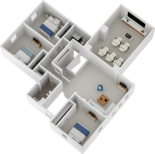 4207 Lazy River Bnd, Cedar Park, TX 78613 - view of floor plan / room layout