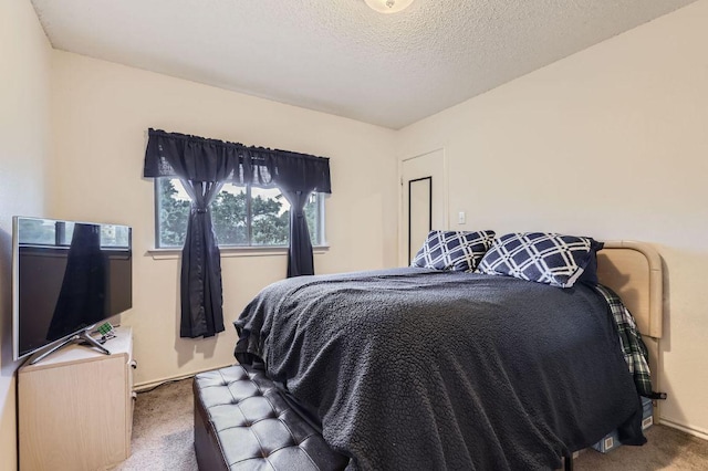 15300 Iola Cv, Austin, TX 78717 - bedroom with carpet, baseboards, and a textured ceiling