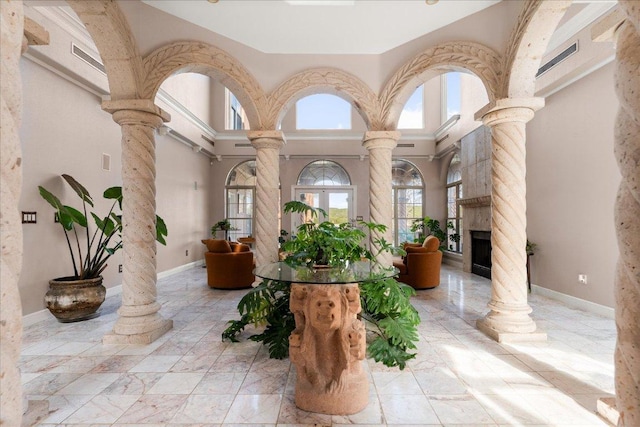 2604 Saratoga Dr, Austin, TX 78733 - community lobby with a towering ceiling