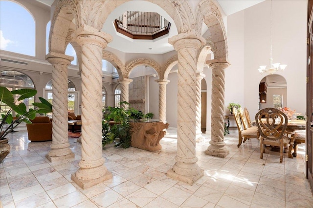 2604 Saratoga Dr, Austin, TX 78733 - community lobby with a towering ceiling