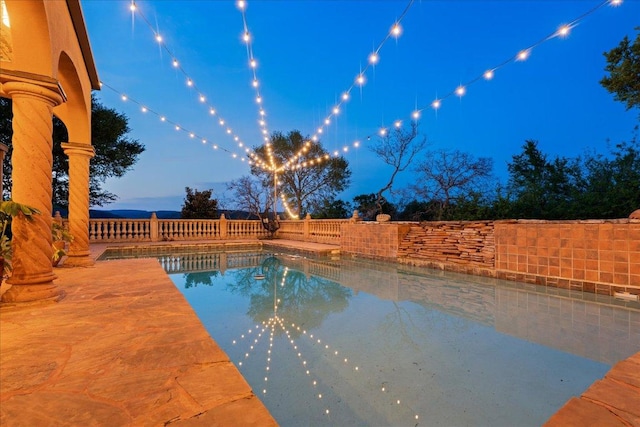 2604 Saratoga Dr, Austin, TX 78733 - view of pool with a fenced backyard