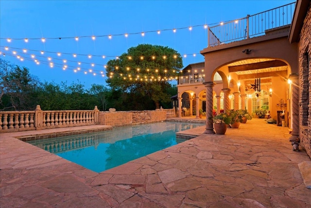 2604 Saratoga Dr, Austin, TX 78733 - view of pool featuring a patio area